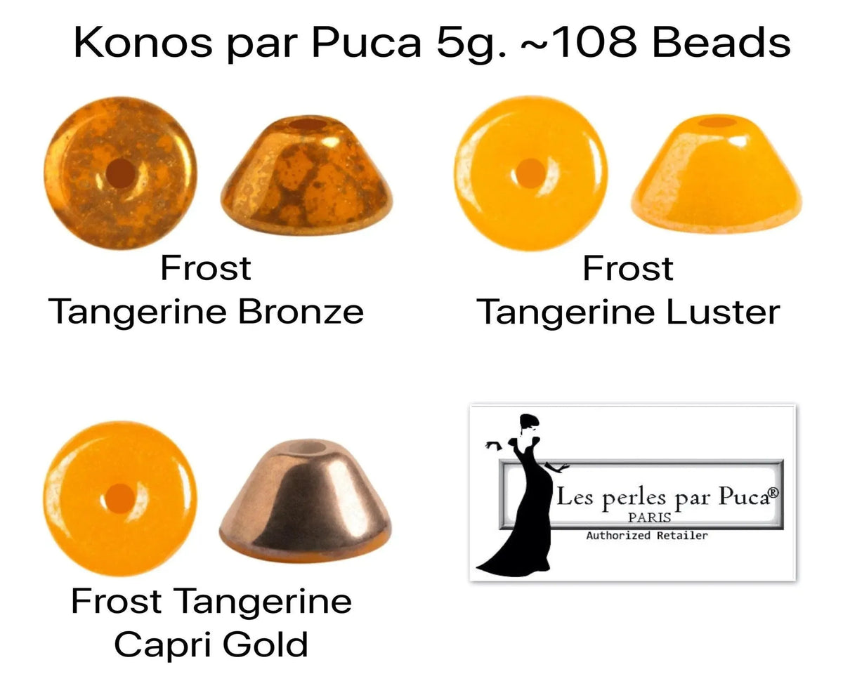 Konos par Puca 5g Tangerine Finish Collection - The Argus Collection