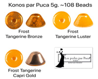 Konos par Puca 5g Tangerine Finish Collection - The Argus Collection