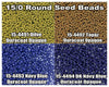 15/0 Miyuki Round Seed Beads 8.2g 15-4491, 15-4492, 15-4493, 15-4494 - The Argus Collection