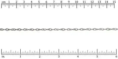 Twisted Curb Euro Chain, Antique Brass, Antique Copper, Antique Silver, Gold - The Argus Collection