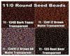 11/0 Miyuki Seed Beads 23g, 11-0134D, 11-0134F, 11-0134FR, 11-0135 - The Argus Collection