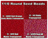 11/0 Miyuki Seed Beads 23g, 11-0140SF, 11-0141, 11-0141F, 11-0141FR - The Argus Collection