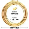 18 Gauge German-Style Square Wire in 8 Finishes - The Argus Collection