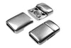 Flat Leather Magnetic Clasp, for 5 or 10mm Flat Leather - The Argus Collection