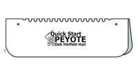 Quick Start Cards for Even or Odd Peyote, 2 Drop Peyote, Herringbone & Right Angle Weave, 3 per Pack + 2 NEW STARTER CARDS - The Argus Collection