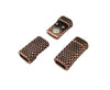 Dot Magnetic Clasp for Leather or Cork, 5mm, in 3 Finishes - The Argus Collection