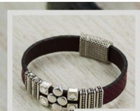 Dot Magnetic Clasp for Leather or Cork, 5mm, in 3 Finishes - The Argus Collection