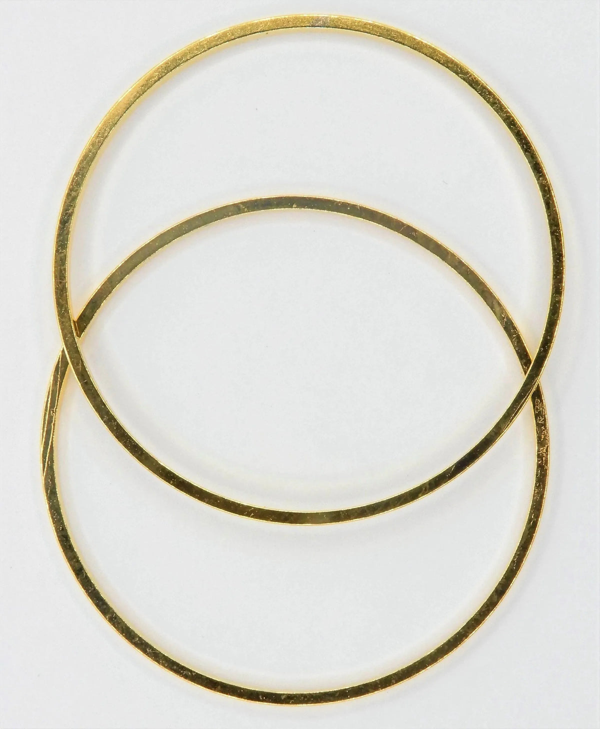 Circle Connectors or Hoops, 40mm, 4 Finshes - The Argus Collection