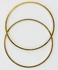 Circle Connectors or Hoops, 40mm, 4 Finshes - The Argus Collection