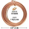 18 Gauge German-Style Square Wire in 8 Finishes - The Argus Collection