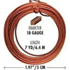 18 Gauge German-Style Square Wire in 8 Finishes - The Argus Collection
