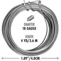 18 Gauge German-Style Square Wire in 8 Finishes - The Argus Collection