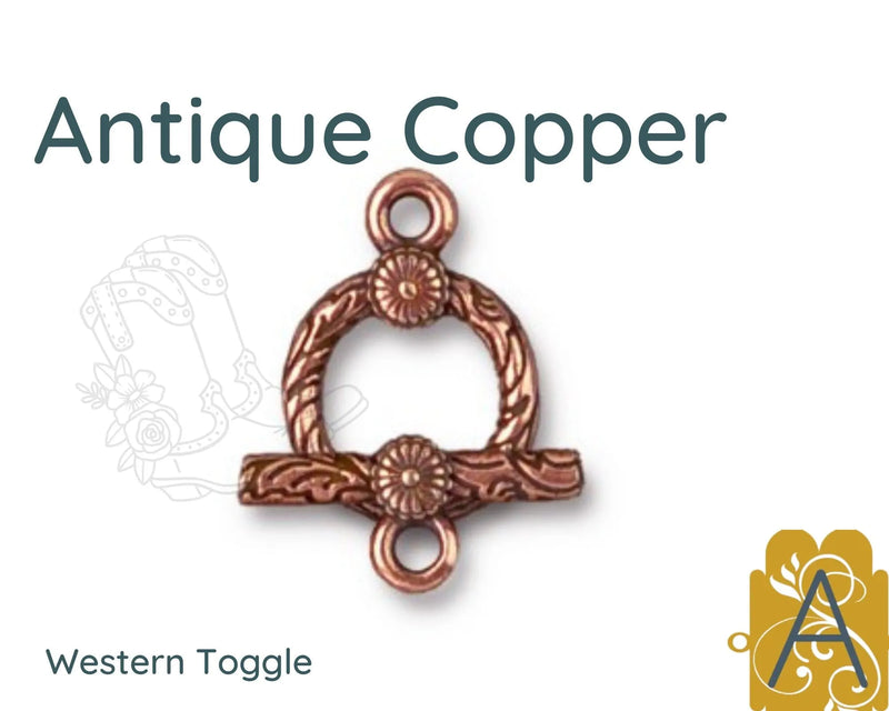 Western Toggle Clasp, by TierraCast - The Argus Collection