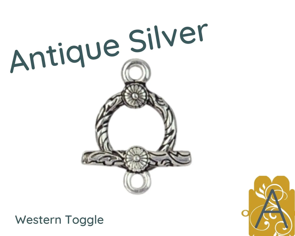 Western Toggle Clasp, by TierraCast - The Argus Collection