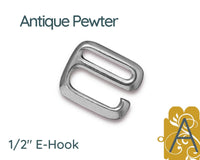 Tierracast E Hook Clasp, 1/2inch - The Argus Collection