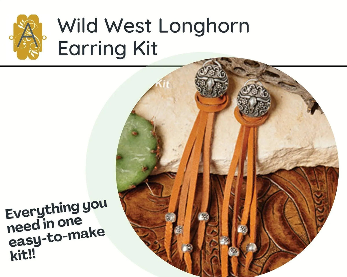 Wild West Longhorn Earring Kit - The Argus Collection