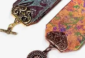 Scrollworks Crimp Ends, Tierracast, 3 Finishes - The Argus Collection