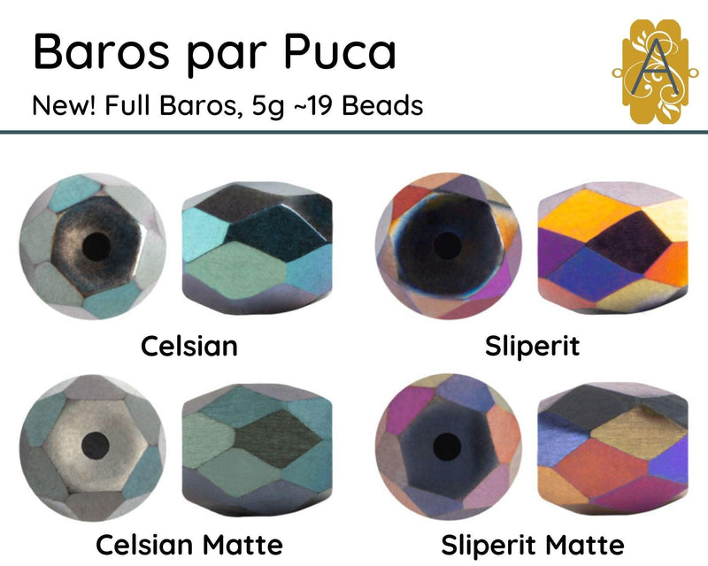 Baros par Puca 5g Celsian/Sliperit Collection - The Argus Collection