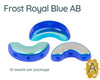 Arcos par Puca (30 Beads) Frost Royal Blue Collection - The Argus Collection