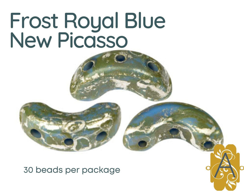 Arcos par Puca (30Beads) Frost Royal Blue Coats Collection - The Argus Collection