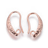 Provence 1, Textured Earring Wires in 3 Finishes - The Argus Collection