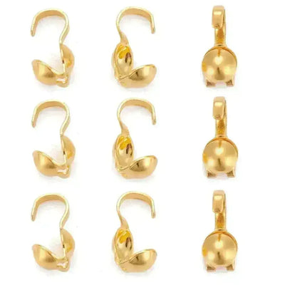 Clamshell or Bead Tips in 6 Finishes - The Argus Collection