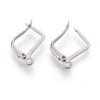 Loire 4, Closed Loop Leverback, 304 Stainless Steel, 2 Pair - The Argus Collection