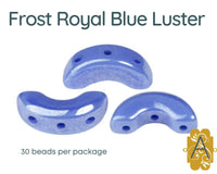 Arcos par Puca (30 Beads) Frost Royal Blue Collection - The Argus Collection