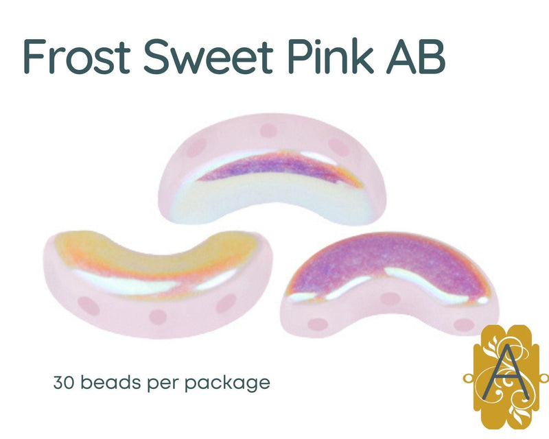 Arcos par Puca (30 Beads) Frost Sweet Pink Collection - The Argus Collection