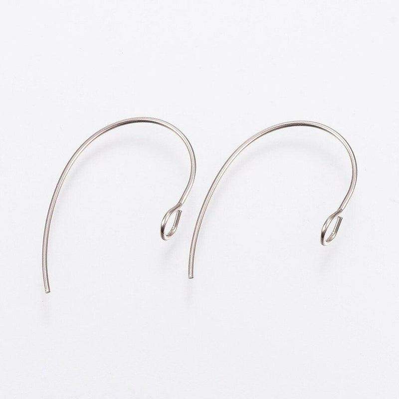 Monaco 3, 304 Stainless Steel Ear Wires in 4 Finishes - The Argus Collection