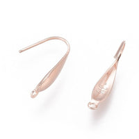 Monaco 5, Surgical Steel Earring Wires with Front Facing Loop, 2 Pair - The Argus Collection