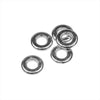 Washer or Spacer Beads for 2.5mm Leather, Single or Double in Antique Silver - The Argus Collection