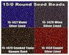 15/0 Miyuki Round Seed Beads 8.2g 15-1427, 15-1428 15-1429, 15-1434 - The Argus Collection