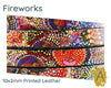 Beautifully Printed Flat Leather, 5mm or 10mm, 4 Prints - The Argus Collection