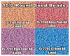 15/0 Miyuki Round Seed Beads 8.2g 15-2197, 15-2200, 15-2201, 15-2205 - The Argus Collection