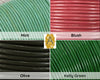 Superior Round Leather, 1.5mm, Sold by the yard, 15 Colors - The Argus Collection