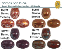 Samos par Puca 5g Burnt Sienna Collection - The Argus Collection