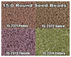 15/0 Miyuki Round Seed Beads 8.2g 15-2370, 15-2371, 15-2372, 15-2373 - The Argus Collection