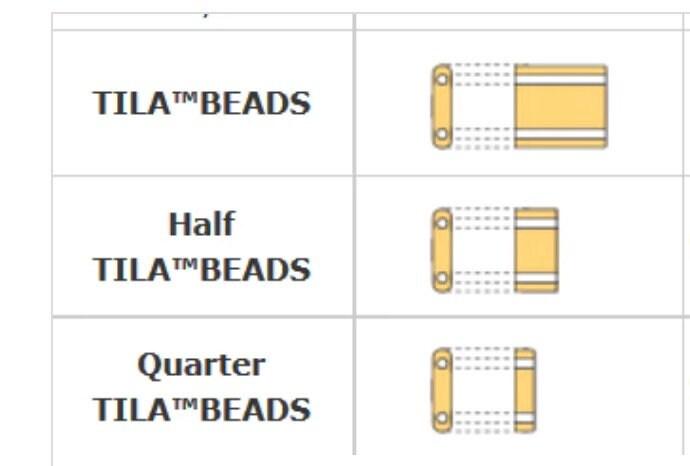 Miyuki Half Tila, 5g, HTL0037, HTL0131, HTL131F, HTL132 - The Argus Collection