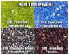 Miyuki Half Tila, 4 colours, HTL258, HTL261, HTL296, HTL301 - The Argus Collection