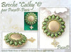 Cathy Pendant or Brooch Pattern par Puca - The Argus Collection