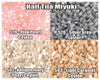 Miyuki Half Tila, 5g, HTL519, HTL526, HTL592, HTL593 - The Argus Collection