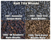 Miyuki Half Tila, 5g, HTL2001, HTL2002, HTL2005, HTL2006 - The Argus Collection