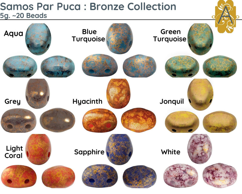 Samos par Puca 5g Bronze Collection - The Argus Collection