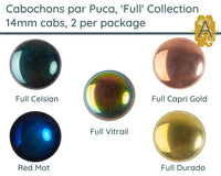 Cabochons par Puca, 14mm, Full Collection - The Argus Collection