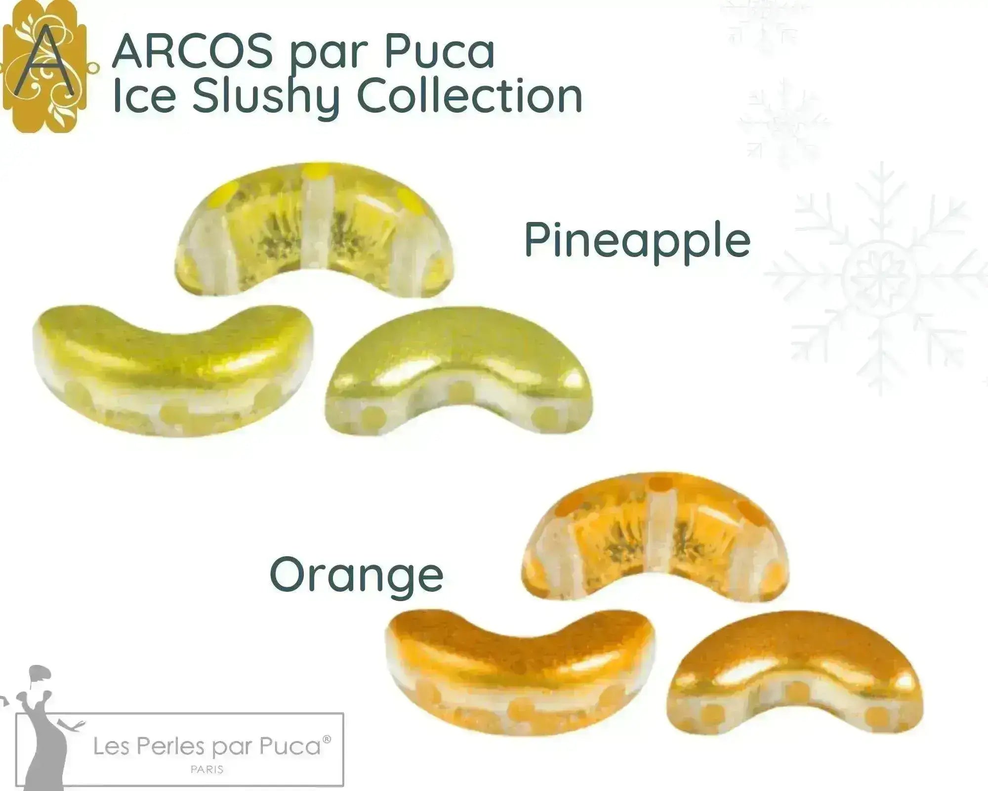 Arcos par Puca (30 Beads) Ice Slushy Collections - The Argus Collection