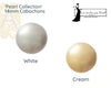 Cabochons par Puca, 14mm, Pearl Collection - The Argus Collection