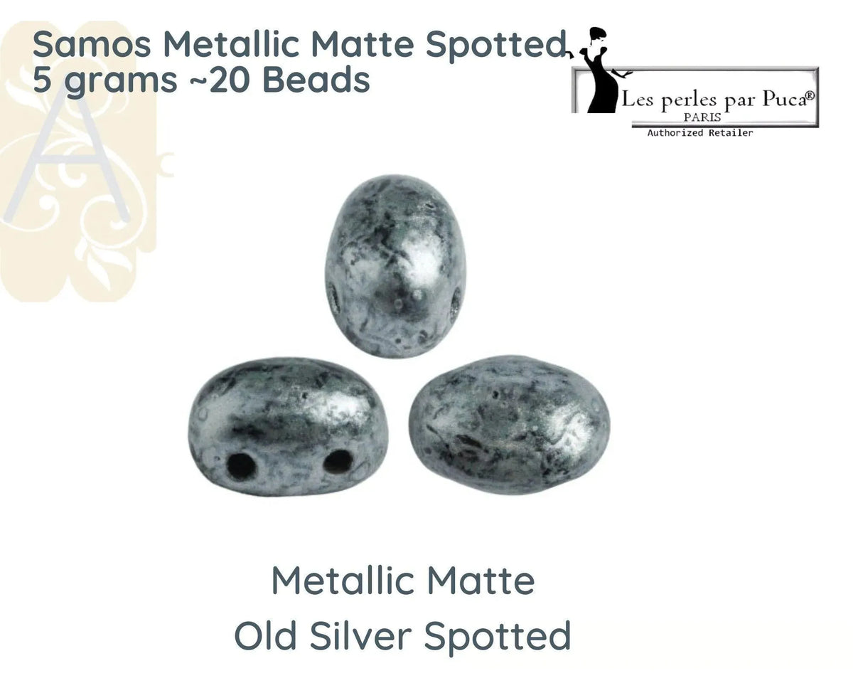 Samos par Puca 5g Metallic Matte Spotted Collection - The Argus Collection