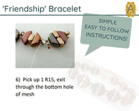 Friendship Bracelet Pattern par Puca - The Argus Collection