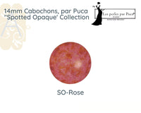 Cabochons par Puca, 14mm, Spotted Collection - The Argus Collection